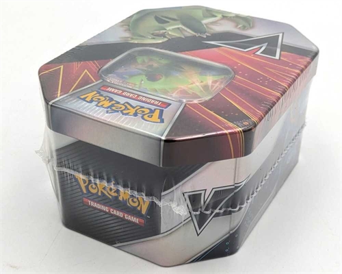 Pokemon V Strikers - Tyranitar V Single Strike - Pokemon Tin - Pokemon Kort (BMO) (A Grade) 